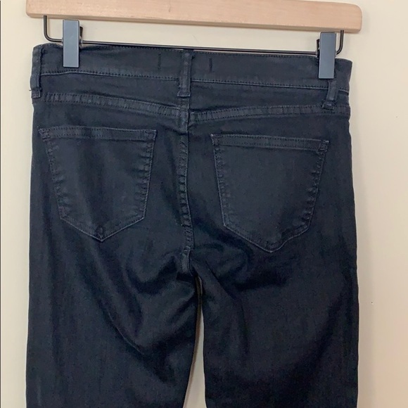 madewell •skinny skinny racetrack coated moto jean - Picture 5 of 12